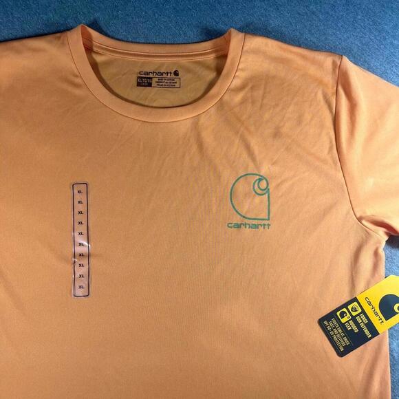 Carhartt Other - NWT Carhartt Force Sun Defender Youth XL (18-20) Orange T-Shirt Size XL